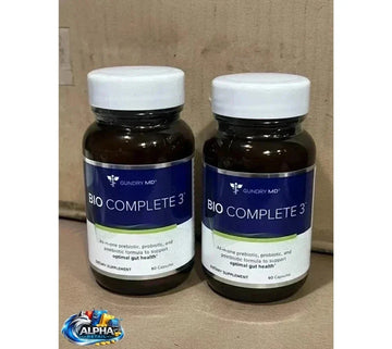 PACK 2 Gundry MD Bio Complete 3 Supplement 60 Caps Optimal Gut Health MFG 11/24